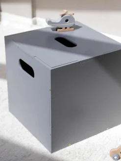 Houten opbergdoos Cube^Nofred Hot