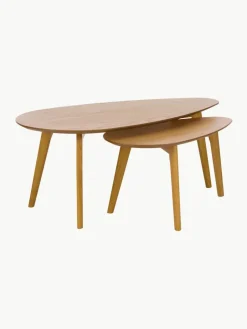 Houten salontafels Bloom, set van 2^Westwing Discount