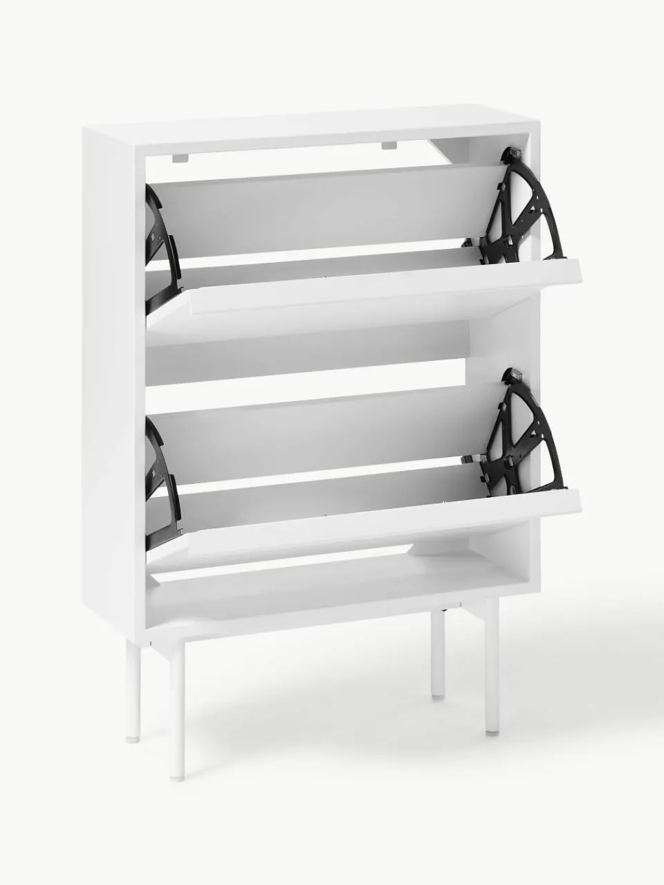 Houten schoenenkast Elona^Westwing Collection Clearance