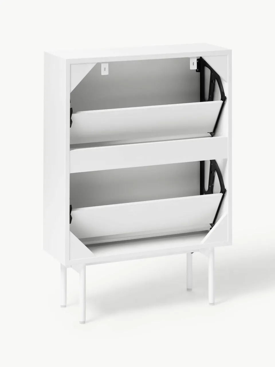 Houten schoenenkast Elona^Westwing Collection Clearance