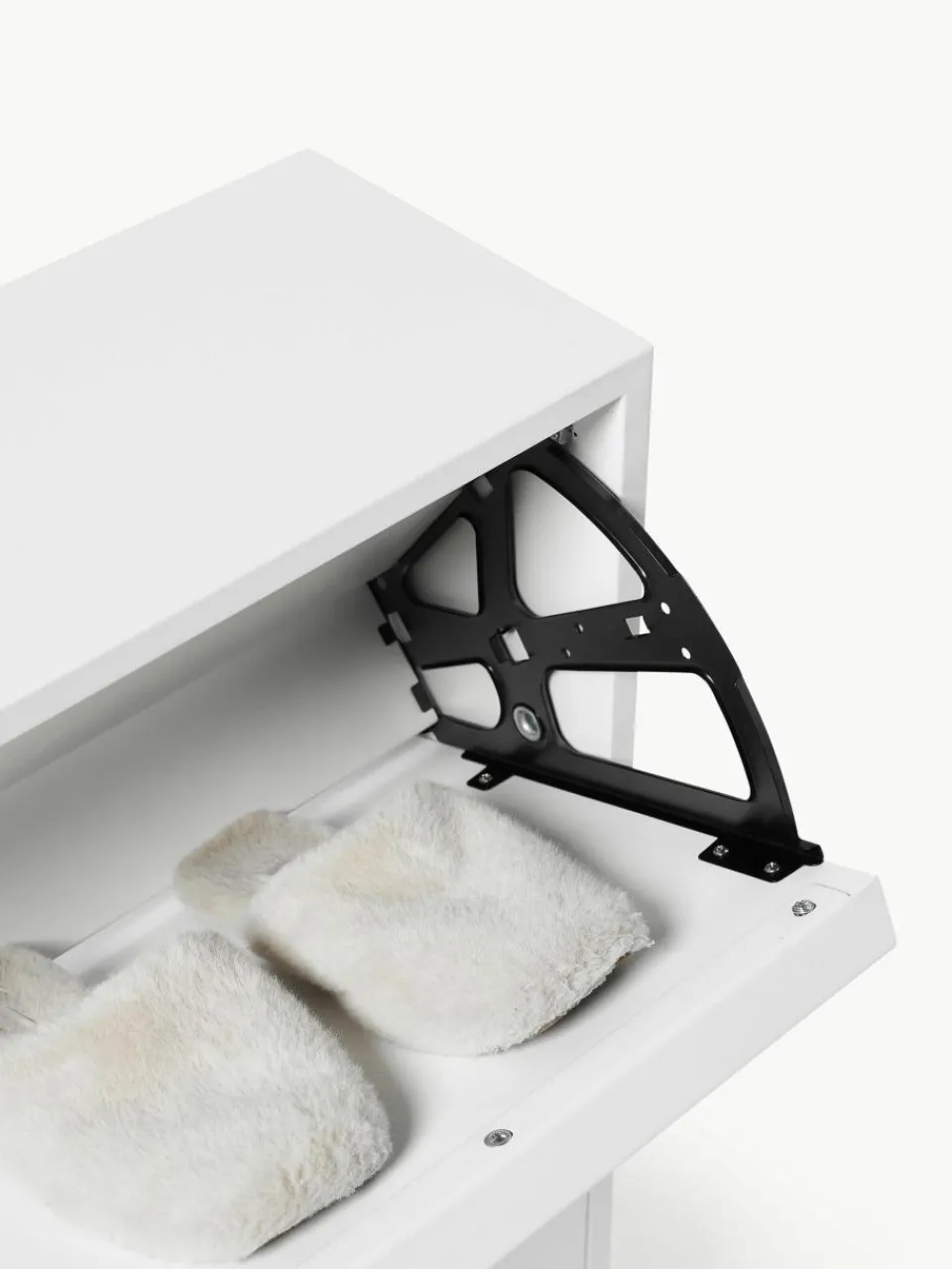 Houten schoenenkast Elona^Westwing Collection Clearance