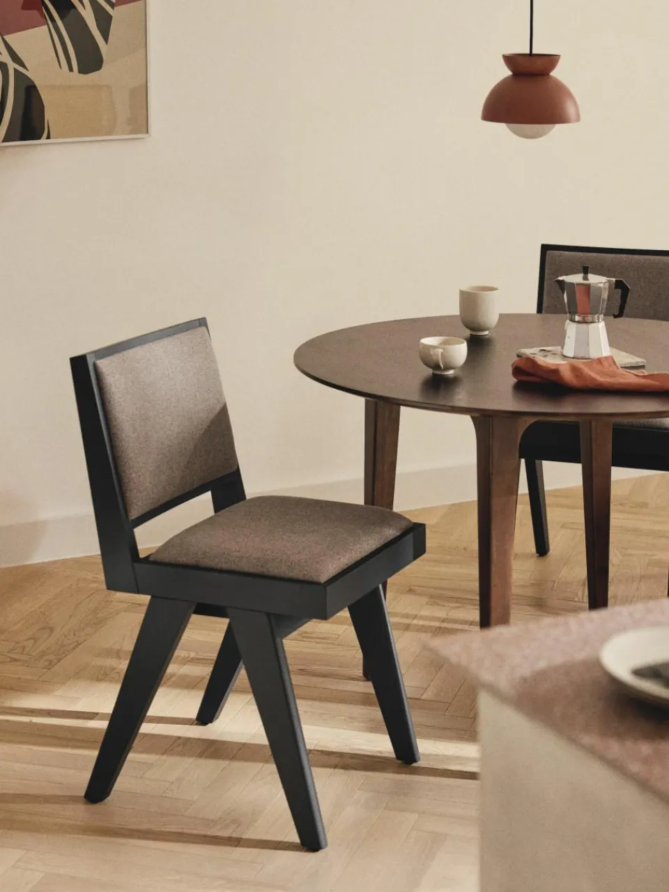 Houten stoel Sissi met vulling^Westwing Collection Sale