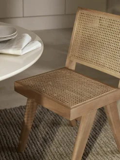 Houten stoel Sissi met Weens vlechtwerk^Westwing Collection New
