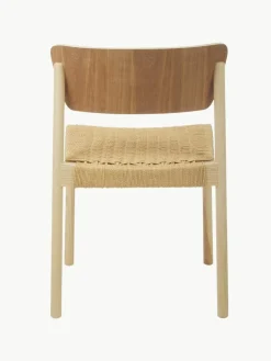 Houten stoelen Danny met rotan zitvlak, 2 stuks^Westwing Collection Outlet