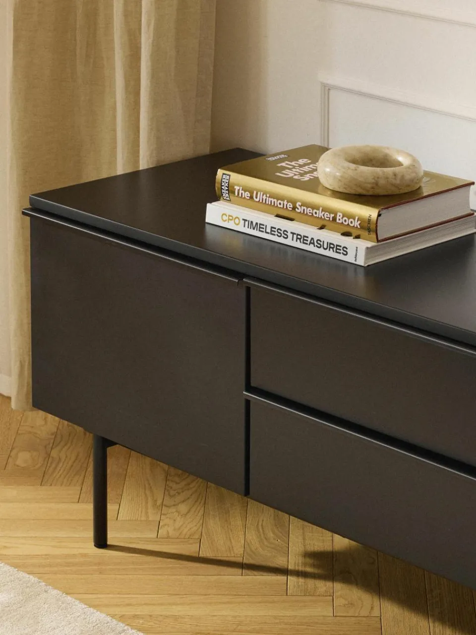 Houten tv-meubel Elona^Westwing Collection Hot
