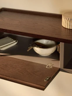 Houten wandconsole Larsen^Westwing Collection Clearance