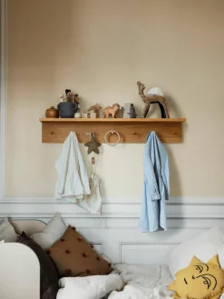 Houten wandkapstok Place, B 105 cm^ferm LIVING New