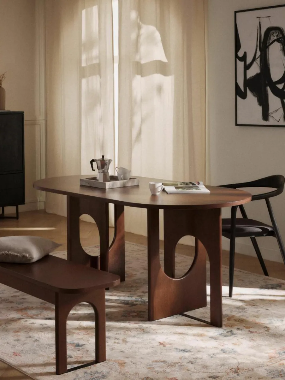 Houten zitbank Apollo, in verschillende formaten^Westwing Collection Outlet