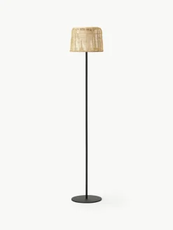 In- & outdoor Solar LED-Lamp Kyra met rotan kap^Westwing Collection New