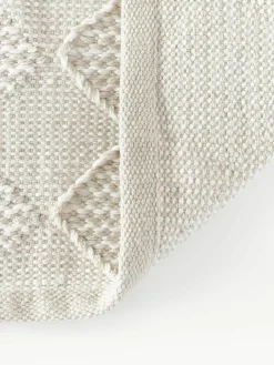 In- & outdoor vloerkleed Barcelona met hoog-laag structuur^Westwing Collection Fashion