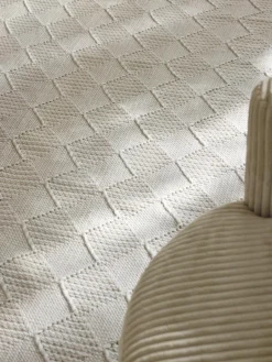 In- & outdoor vloerkleed Barcelona met hoog-laag structuur^Westwing Collection Fashion