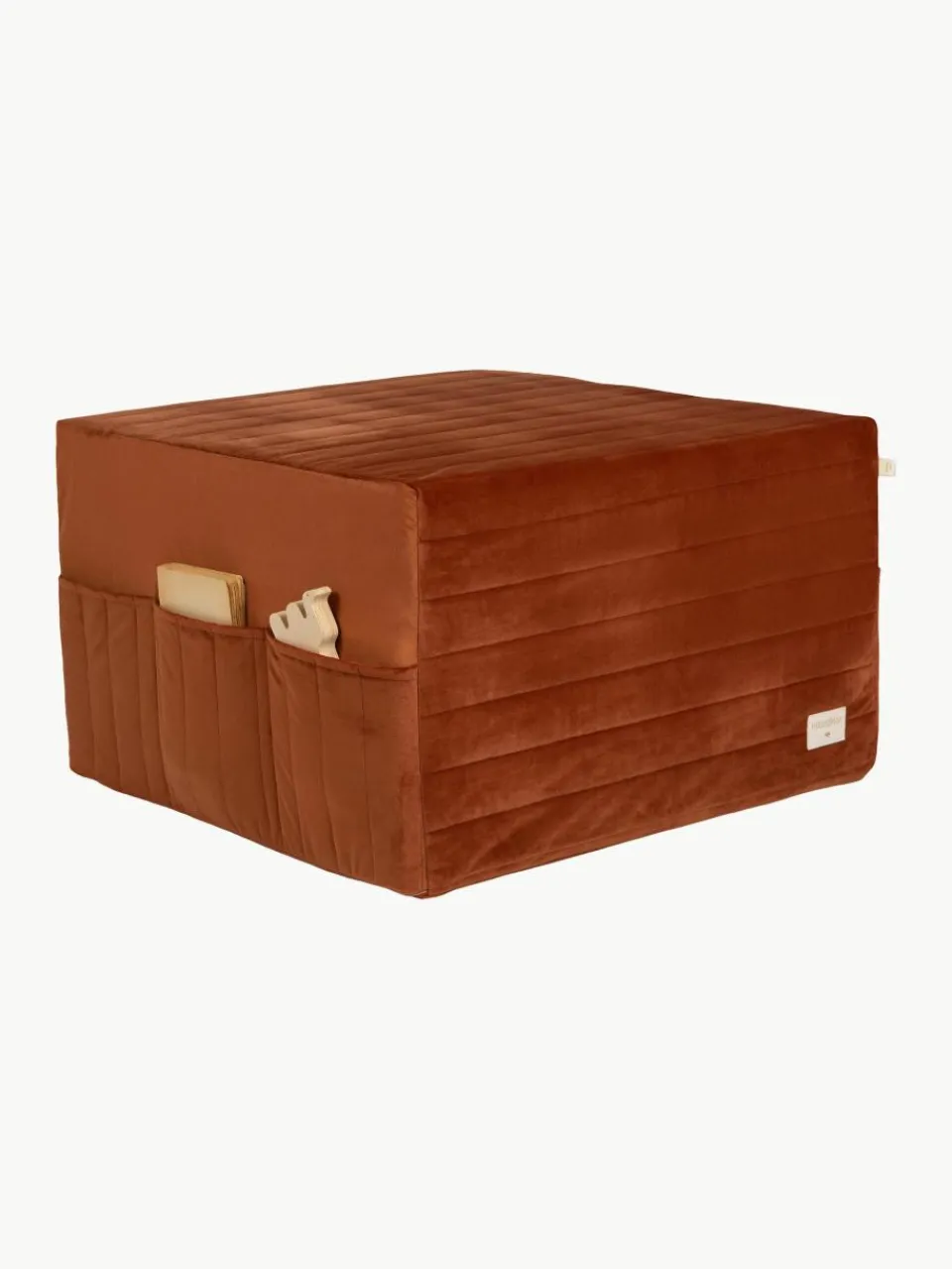 3in1 fluwelen slaapmatras, zitzak en speeltafel Sleepover^Nobodinoz Clearance