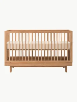 In hoogte verstelbaar babybedje Pure van eikenhout, 70 x 140 cm^Nobodinoz Clearance