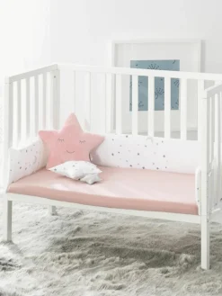 In hoogte verstelbaar zijbabybedje Star Magic, 45 x 90 cm^Roba Kids New