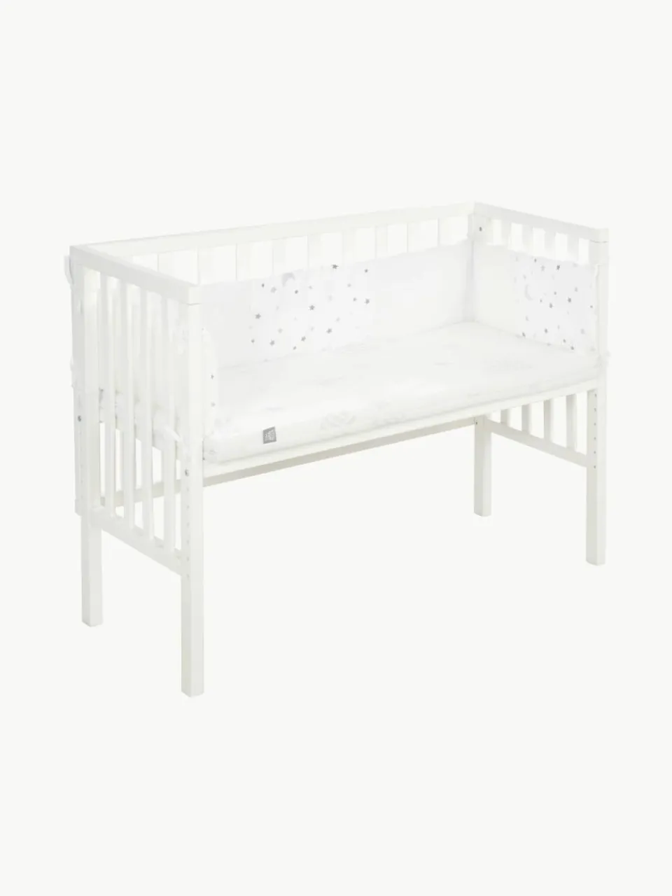 In hoogte verstelbaar zijbabybedje Star Magic, 45 x 90 cm^Roba Kids New