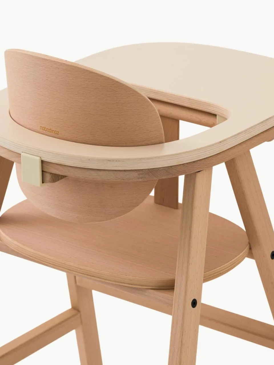 3in1 kinderstoel Growing Green gemaakt van beukenhout^Nobodinoz Fashion