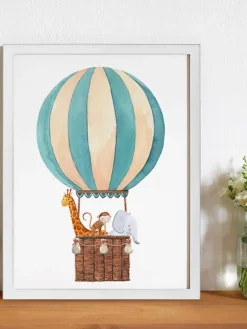 Ingelijste digitale print Balloon^Any Image Outlet