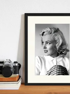 Ingelijste digitale print Marilyn Monroe^Any Image Clearance