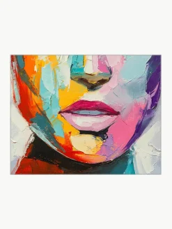Ingelijste digitale print Colorful Emotions^Any Image Fashion