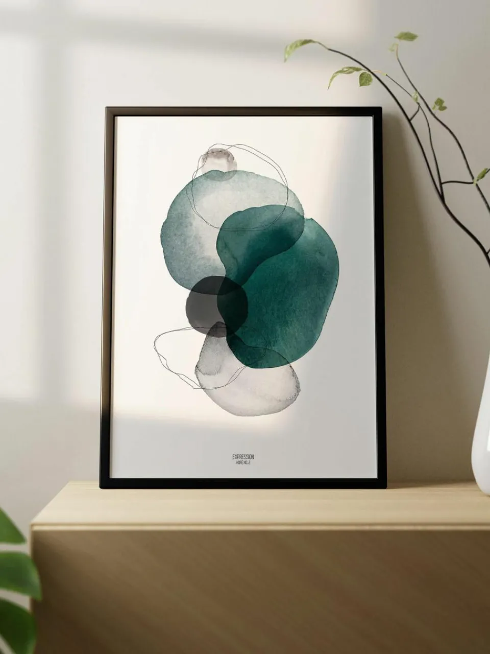 Ingelijste digitale print Hope^Incado Online
