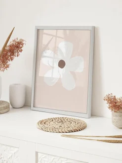 Ingelijste digitale print White Flower^Any Image Best