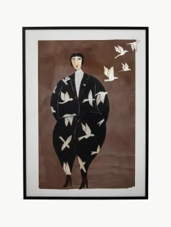 Ingelijste digitale print Bologna^Bloomingville Fashion