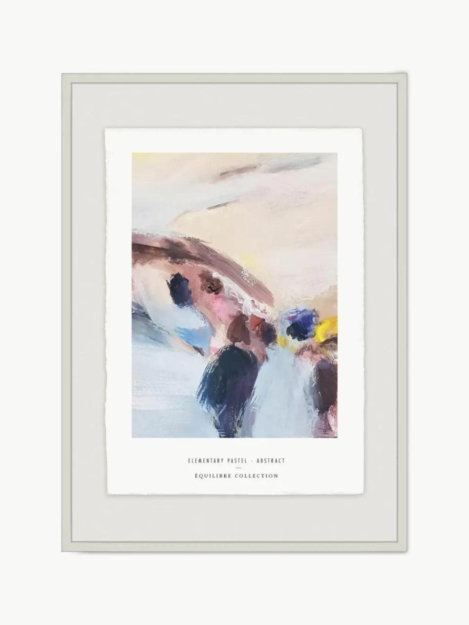 Ingelijste digitale print Abstract VI, handgemaakt^Incado New