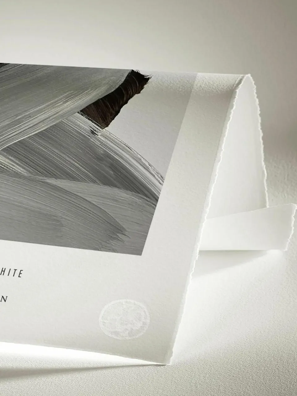 Ingelijste digitale print Black & White, handgemaakt^Incado Best
