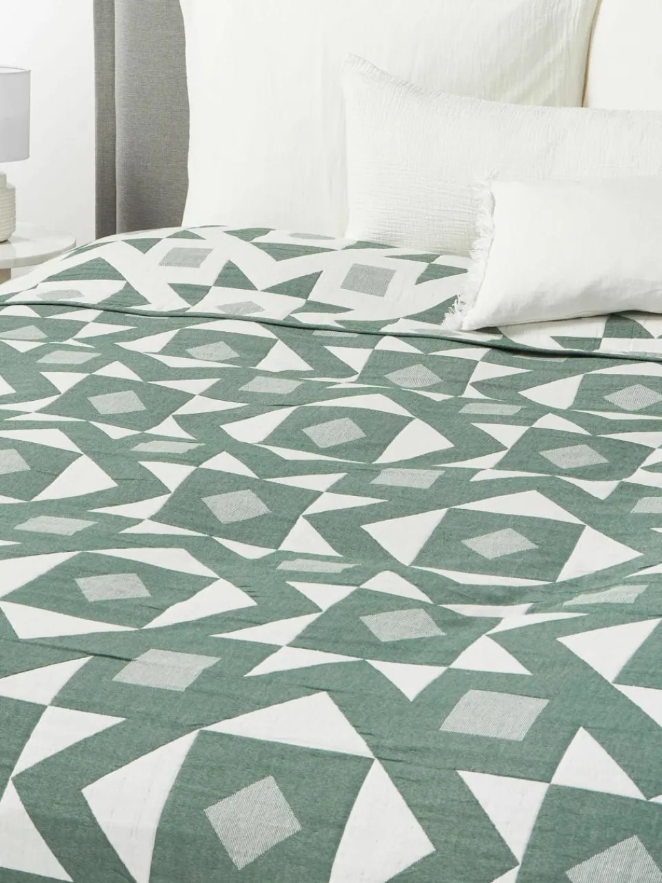 Jacquard bedsprei Benson^Westwing Collection Clearance
