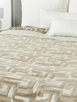 Jacquard bedsprei Fran met franjes^Westwing Collection Online
