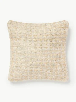 Juten kussenhoes Flint met geometrisch patroon^Westwing Collection Sale