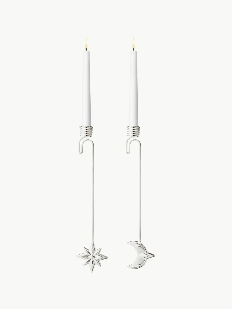 Kandelaar CC, set van 2^GEORG JENSEN Hot