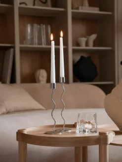 Kandelaar Curved, H 26 cm^Cooee Design Online