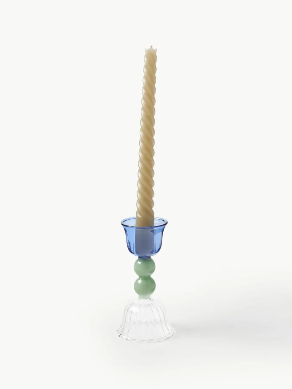 Kandelaar Perle van borosilicaatglas^&k Amsterdam New