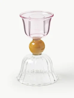 Kandelaar Perle van borosilicaatglas^&k Amsterdam Clearance
