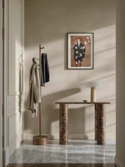 Kapstok Disa met marmeren voet^Westwing Collection Hot