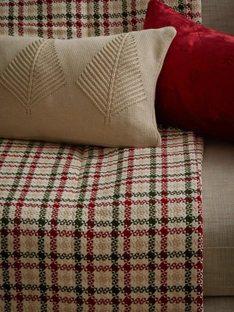 Katoenen bedsprei Connie^Westwing Collection Best