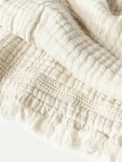 Katoenen bedsprei Kailani met franjes^Westwing Collection Online