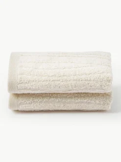 Katoenen handdoek Audrina in verschillende formaten^Westwing Collection Discount