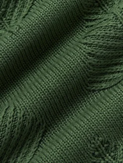Katoenen kussenhoes Beryl met winters motief^Westwing Collection Discount