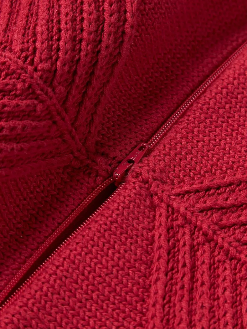 Katoenen kussenhoes Beryl met winters motief^Westwing Collection Discount