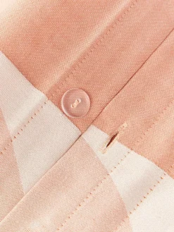 Katoenen kussenhoes Elinor met geometrisch patroon^Westwing Collection Fashion