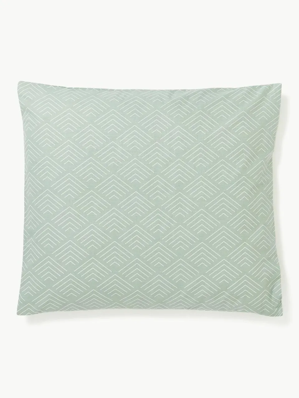 Katoenen kussenhoes Milano met grafisch patroon^Westwing Collection Sale