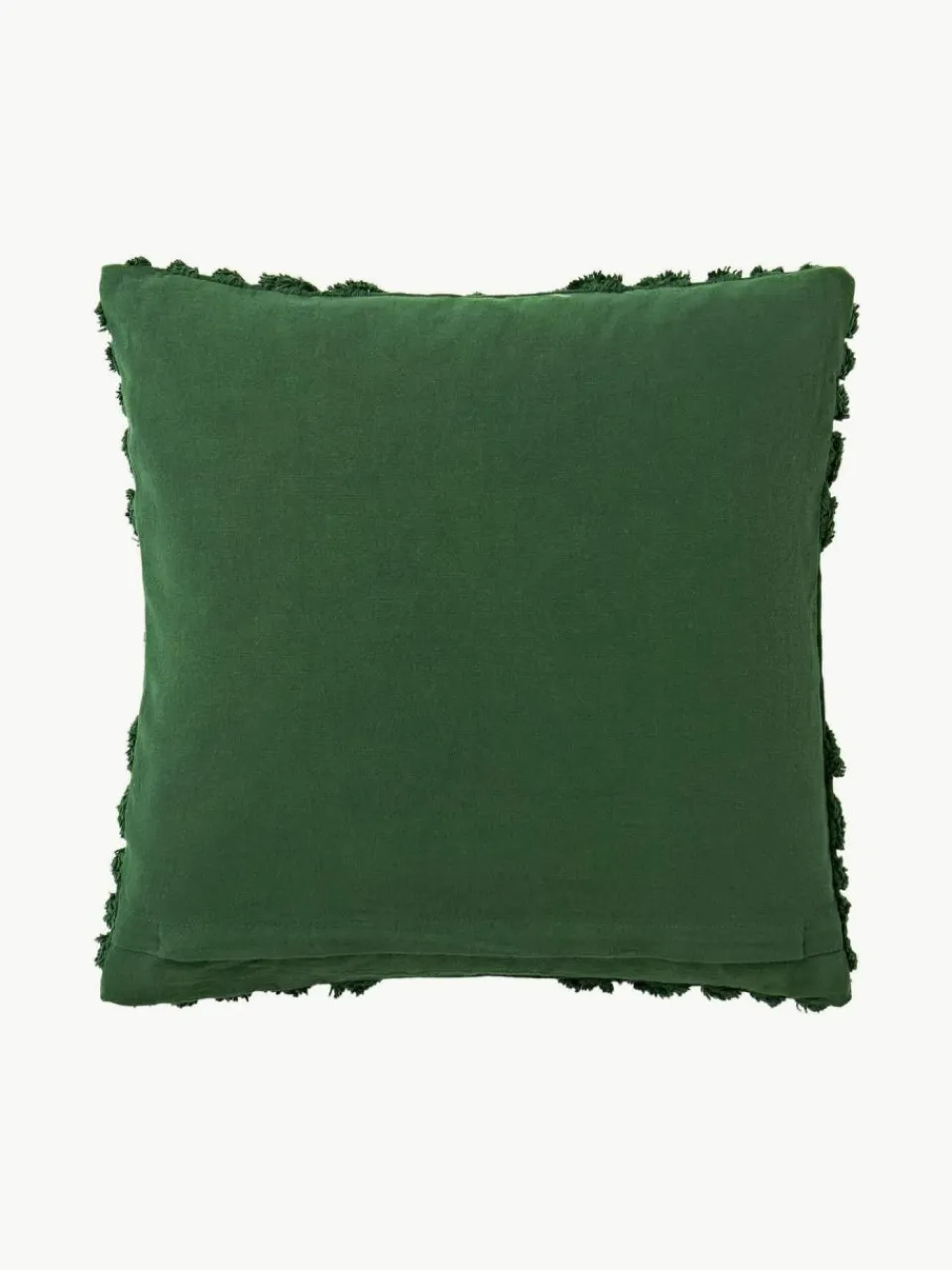 Katoenen kussenhoes Nira met winters motief^Westwing Collection Discount
