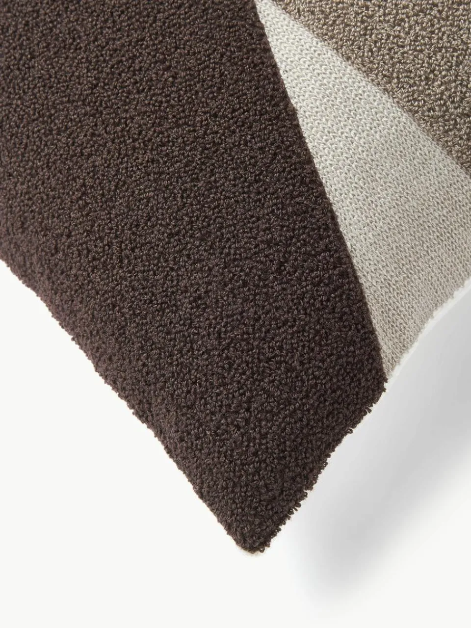 Katoenen kussenhoes Nomi met abstracte decoratie^Westwing Collection Online