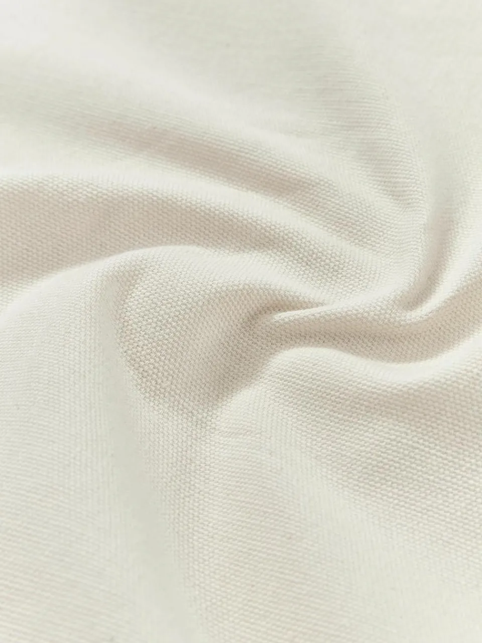 Katoenen kussenhoes Sela met getuft plantenmotief^Westwing Collection Sale