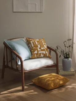 Katoenen kussenhoes Vicky^Westwing Collection Clearance