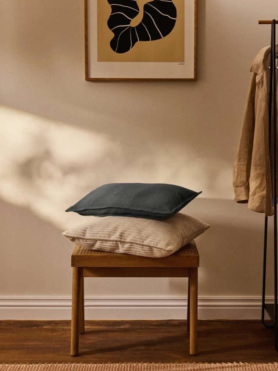 Katoenen kussenhoes Vicky^Westwing Collection Clearance