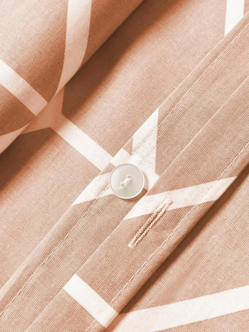 Katoenen kussensloop Mirja met patroon^Westwing Collection New