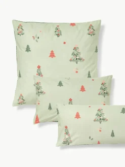 Katoenen perkal kussenhoes Pine^Westwing Collection Clearance